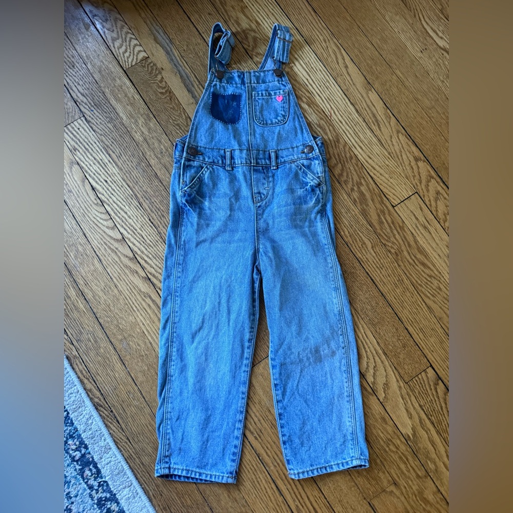OshKosh B'gosh Denim Overalls - Size 4